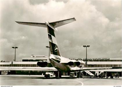 Schoenefeld Berlin Flughafen H 62 vor der neuen Passagierabfertigung