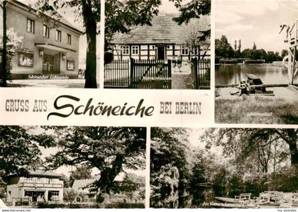 Schoeneiche Berlin Schoeneicher Lichtspiele Heimatmuseum Schwimmbad 500jaehrige