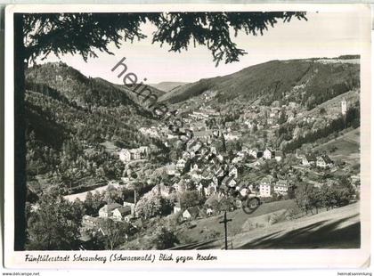 Schramberg - Blick gegen Norden - Foto-Ansichtskarte - Verlag Photo-Kasenbacher Schramberg