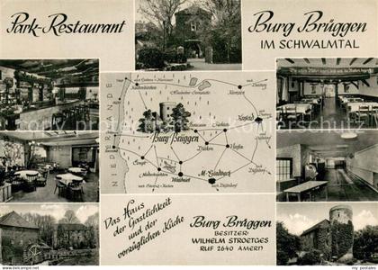 Schwalmtal Niederrhein Park- Restaurant Burg Brueggen