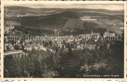 Schwarzenberg Erzgebirge Panorama