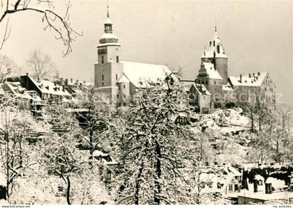 Schwarzenberg Erzgebirge Winterlandschaft