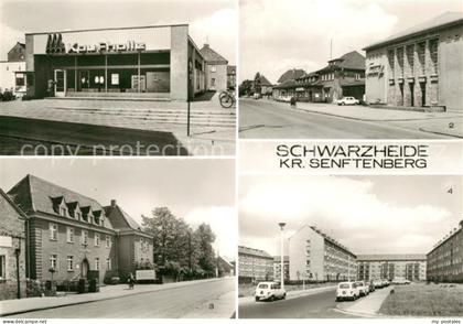 Schwarzheide Kaufhalle Kulturhaus Wandelhof Rathaus