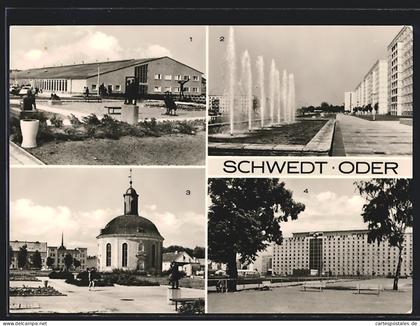 AK Schwedt, Sporthalle, Leninallee, Französische Kapelle, Ledigenwohnheim