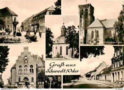 Schwedt Oder Vierradener Strasse Franzoesiches Kirche Katharinen Kirche Ernst Th