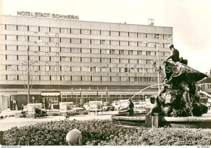 Schwerin Mecklenburg Hotel Stadt Schwerin Brunnen