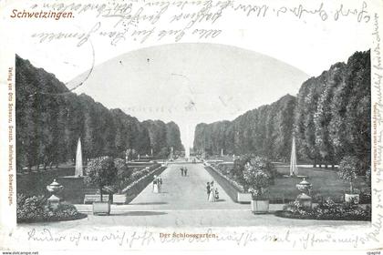 CPA Schwetzingen Der Schlossgarten