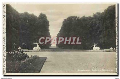 CPA Schwetzingen Partie im Schlossgarten