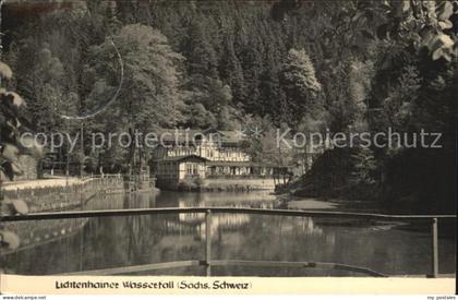Lichtenhain Sebnitz Lichtenhainer Wasserfall
