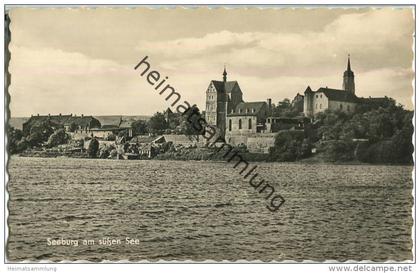 Seeburg (Mansfelder Land) am süßen See - Foto-Ansichtskarte - Verlag DTVL