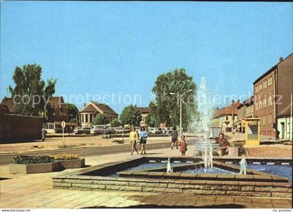 Seelow Maerkisch-Oderland Brandenburg Clara-Zetkin-Strasse
