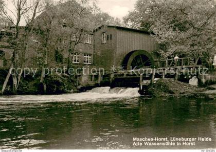 Horst Seevetal Alte Wassermuehle Wasserrad