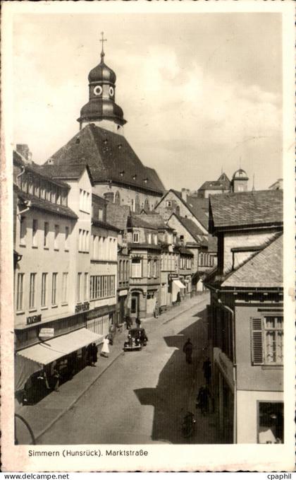 CPA Simmern (Hunsruck) Marktstrabe