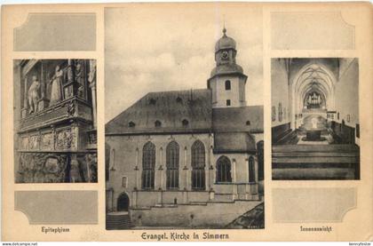 Evangel. Kirche in Simmern Hunsrück