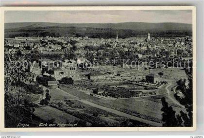 Singen Hohentwiel Blick vom Hohentwiel