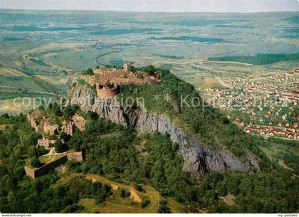 Singen Hohentwiel Burgruine Hohentwiel Fliegeraufnahme