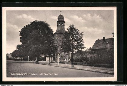 AK Sömmerda i. Thür., Partie am Erfurter Tor
