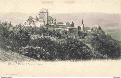 Schloss Burg Wupper SOLINGEN NRW Schloss-Burg Wupper Solingen Burg Berganlage Tu