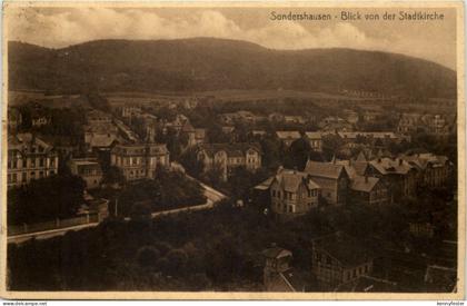 Sondershausen, Blick von der Stadtkirche
