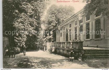 Sondershausen Thueringen Theater Aussenansicht