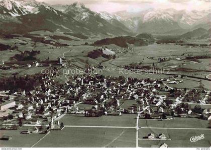 Sonthofen  Oberallgaeu Fliegeraufnahme