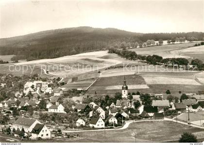 Sosa Erzgebirge Fliegeraufnahme