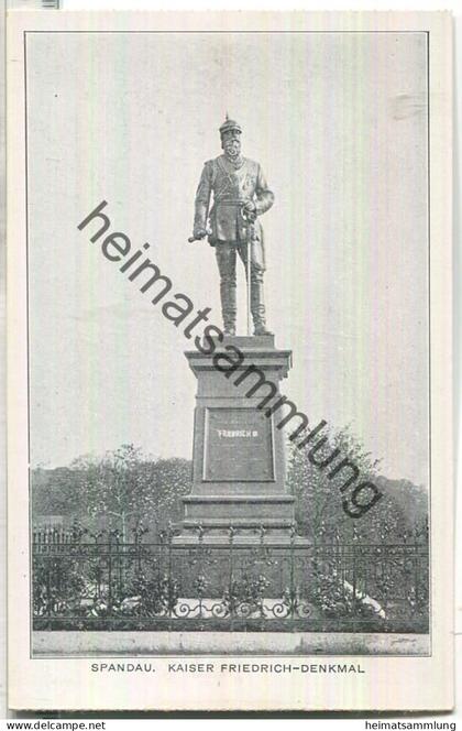 Spandau - Kaiser Friedrich-Denkmal ca. 1900