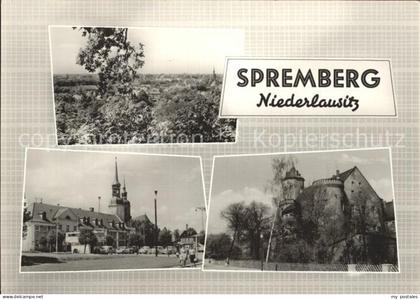 Spremberg Niederlausitz Panorama Kirche Schloss