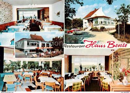 Sprockhoevel Gaststaette Restaurant Haus Bente Gastraeume Terrasse