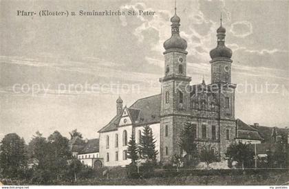 St Peter Schwarzwald Pfarr und Seminarkirche St Peter