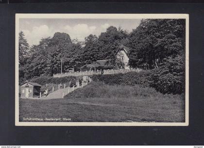 Dt. Reich AK Stade Schützenhaus Restaurant 1931