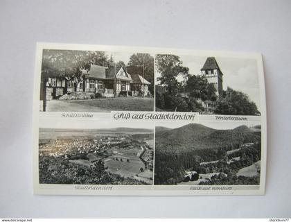 Stadtallendorf , Schützenhaus  , Schöne   Karte um 1960