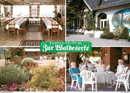 Stadtlohn-Bueren Ausflugslokal Zur Waldesecke Speisesaal Garten Terrasse