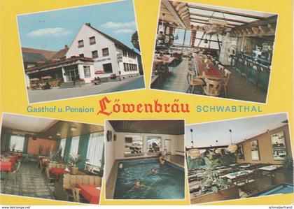 AK Schwabthal Gasthof Pension Dinkel Löwenbräu zum Löwen a Bad Staffelstein Frauendorf End Tiefenthal Stublang Kaider