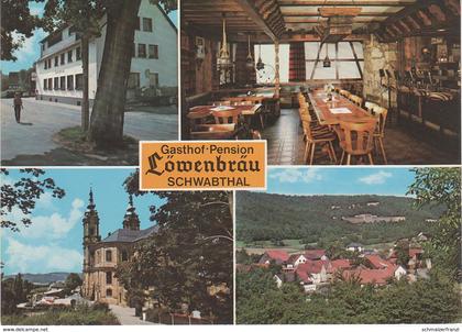 AK Schwabthal Gasthof Pension Dinkel Löwenbräu zum Löwen Bad Staffelstein Frauendorf Tiefenthal Stublang Uetzing Gößmitz