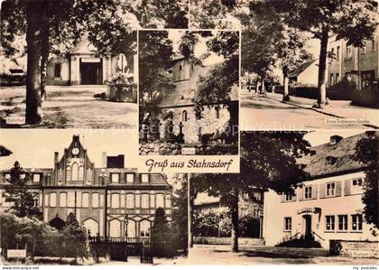 Stahnsdorf Potsdam-Mittelmark Brandenburg Bahnhof Ernst-Thaelmann-Strasse Kirche