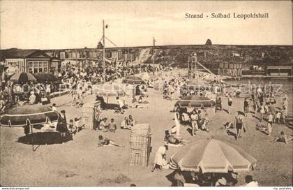 Leopoldshall Stassfurt Solbad Strand Binnensee