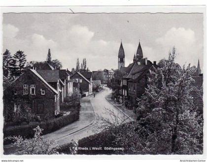 39064958 - Rheda - Wiedenbrueck mit Boedingsweg ungelaufen  Gute Erhaltung.