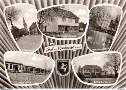 Brockhagen Steinhagen Guetersloh NRW Ortsmitte Foto Drogerie Heinrich Muehlentei