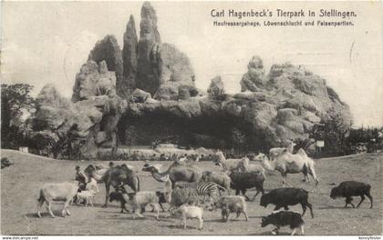 Hamburg-Stellingen - Carl Hagenbecks Tierpark - Heufressergehege