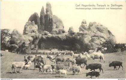Hamburg-Stellingen - Carl Hagenbecks Tierpark - Heufressergehege