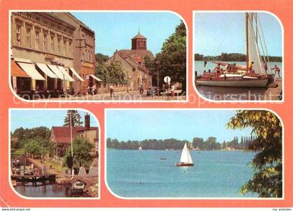 Storkow Mark Altstadt See An der Schleuse