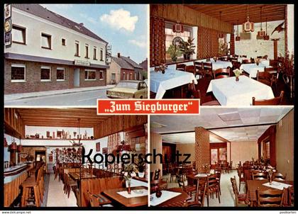 ÄLTERE POSTKARTE STRAELEN ZUM SIEGBURGER W. & M. SCHOLTEN ANNASTRASSE SCHWALM NETTE Spielautomat Siegburg AK postcard