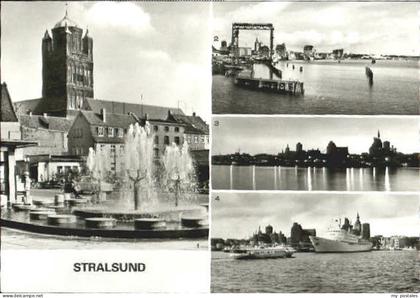 Stralsund Mecklenburg Vorpommern Stralsund Bruecke Hafen