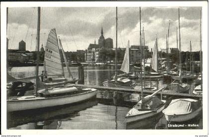 Stralsund Mecklenburg Vorpommern Stralsund Hafen