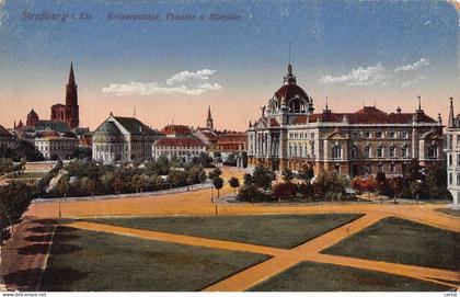 STRASBURG i. Els. - Kaiserpalast, Theater u. Münster