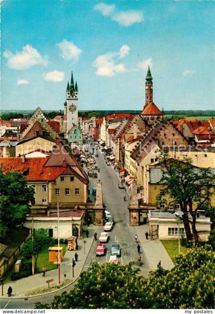 Straubing Ludwigsplatz Kirchen