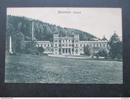 AK 1920 Böhmen / Tschechien / Sudeten. Marienbad - Neubad. Verlag: 1908 Stengel & co.
