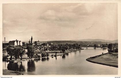 AK Leitmeritz Stadtansicht Brücke Sudeten 1940 gelaufen Postkarte