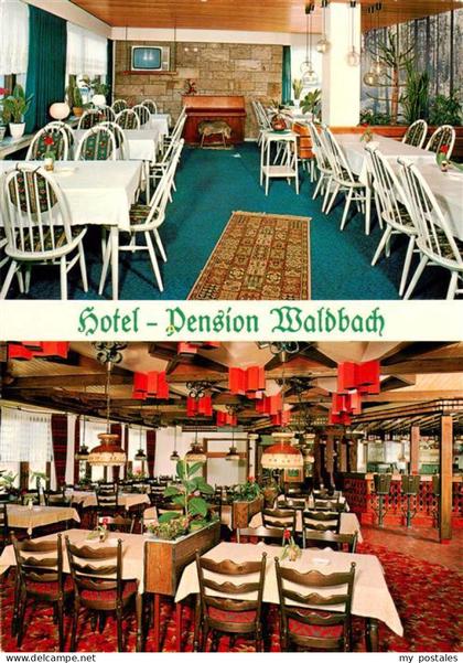 Sundern Sauerland Hotel Pension Waldbach Gastraeume